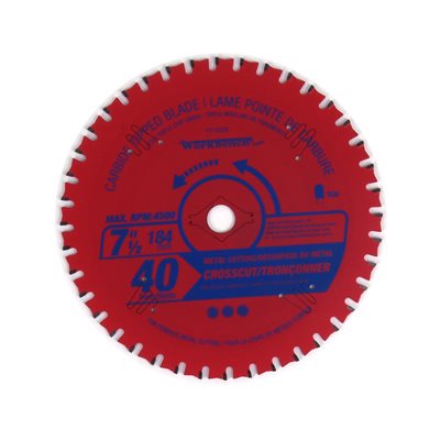 SAW BLADE METAL & ALUM7-1/4" 40T