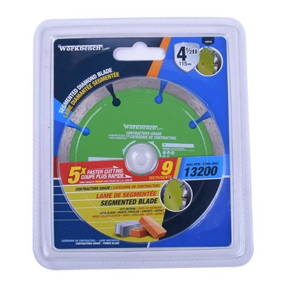 DIAMOND SAW BLADE 4-1/2IN 9T