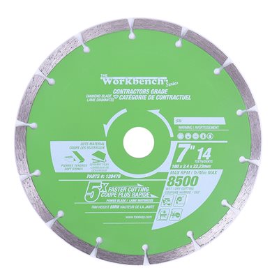 DIAMOND SAW BLADE 7IN 14T