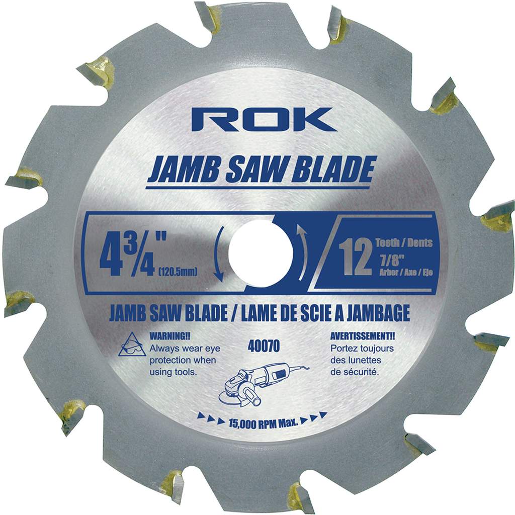 4-3/4" X 12T JAMB SAW BLADE