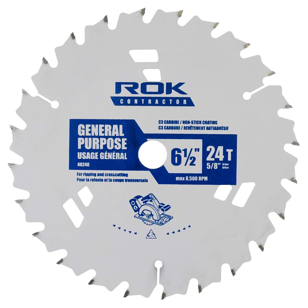 ANTI STICK SAW BLADE 6-1/2''X24T