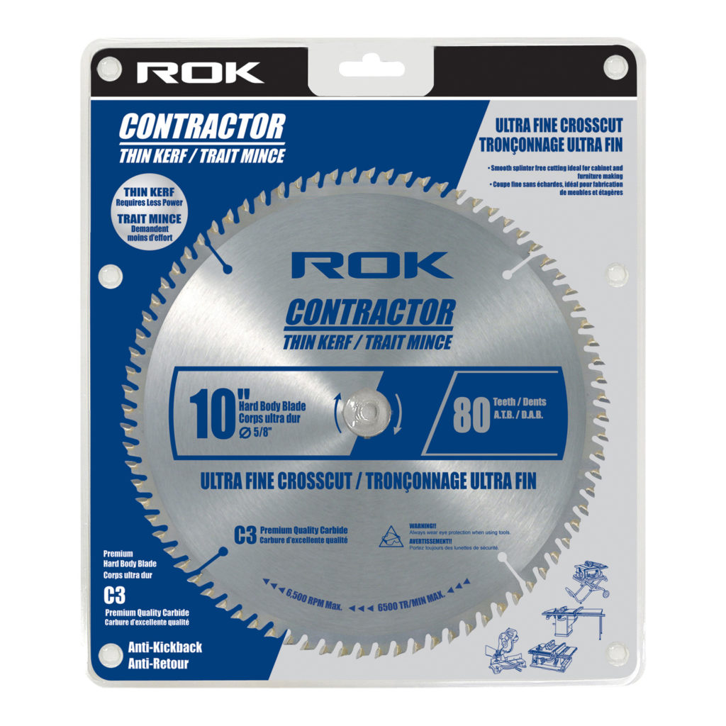 10" X 80T ULTRA FINE CROSSCUT TK