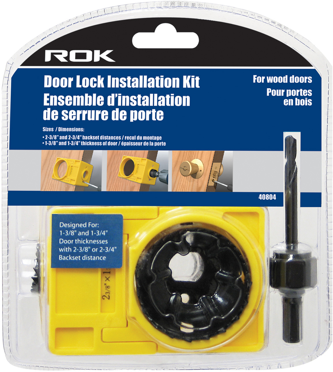 DOOR LOCK INSTALLATION KIT