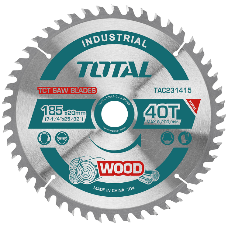 TCT SAW BLADE 7-1/4" 40T WOOD