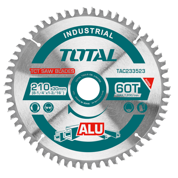 TCT SAW BLAD 8 1/4" 60T FOR WOOD