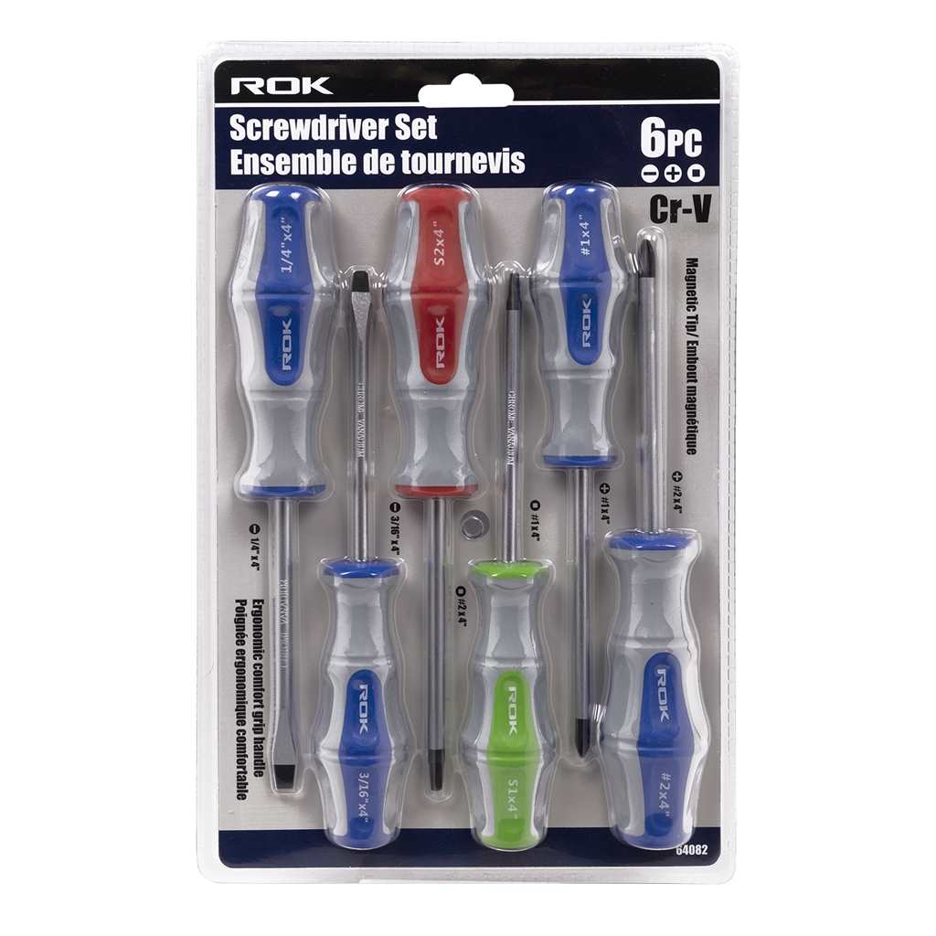 SCREWDRIVER SET 6PC