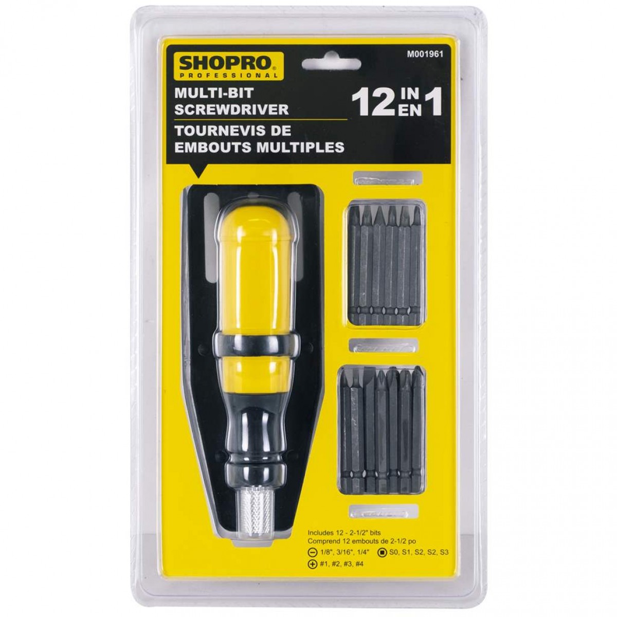 12-in-1 Multi Bit Screwdriver