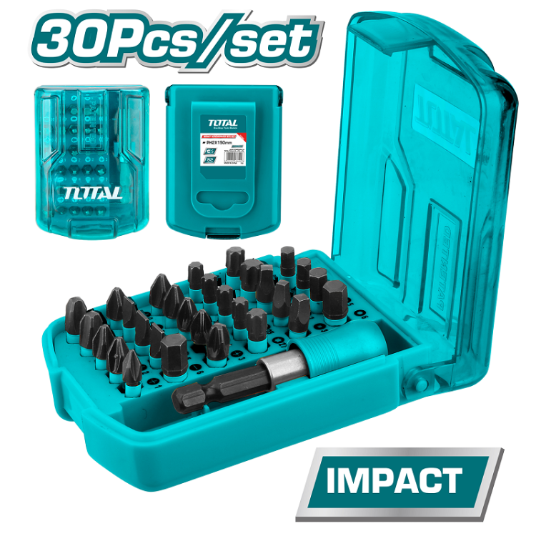 25MM IMPACT SCRWDRIVER BIT 30PC