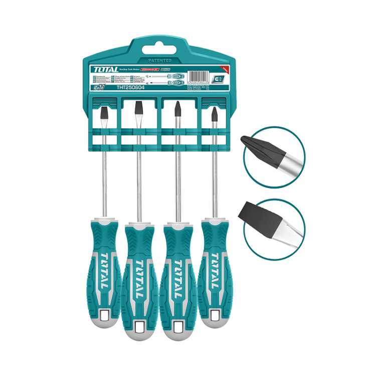 4 PCS SCREWDRIVER SET