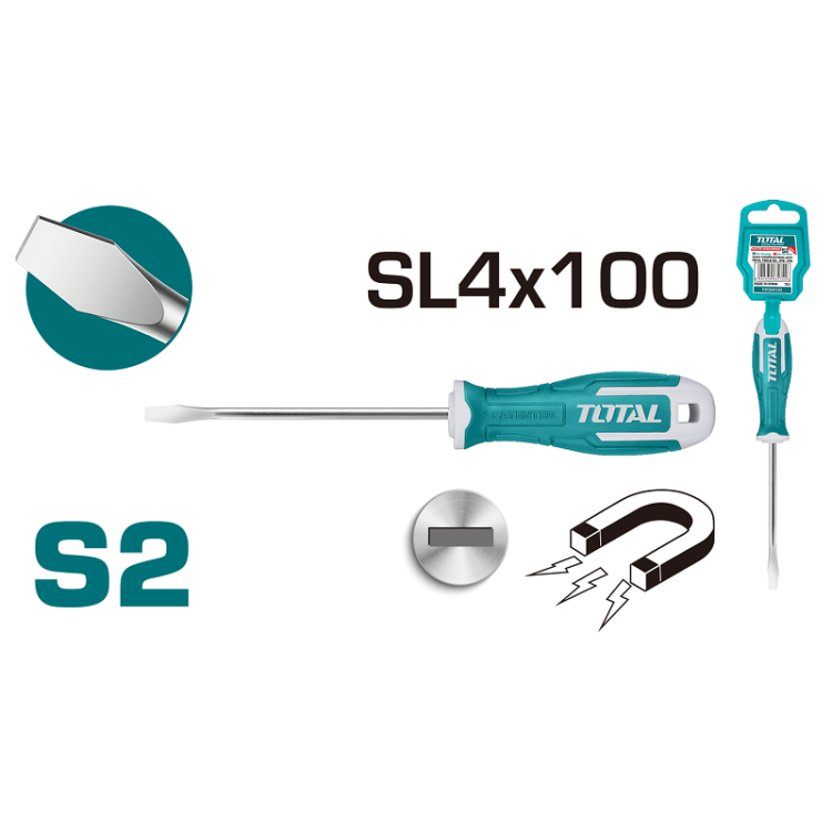 5/32"X4" SLOTTED SCREWDRIVER