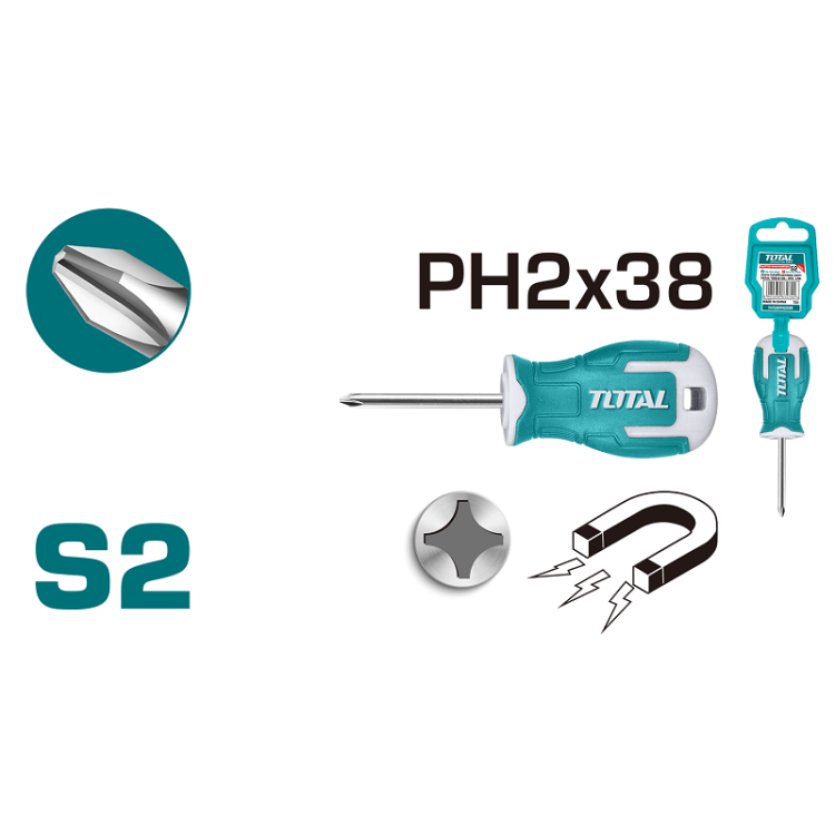 PH2X 1 1/2" PHILLIPS SCREWDRIVER