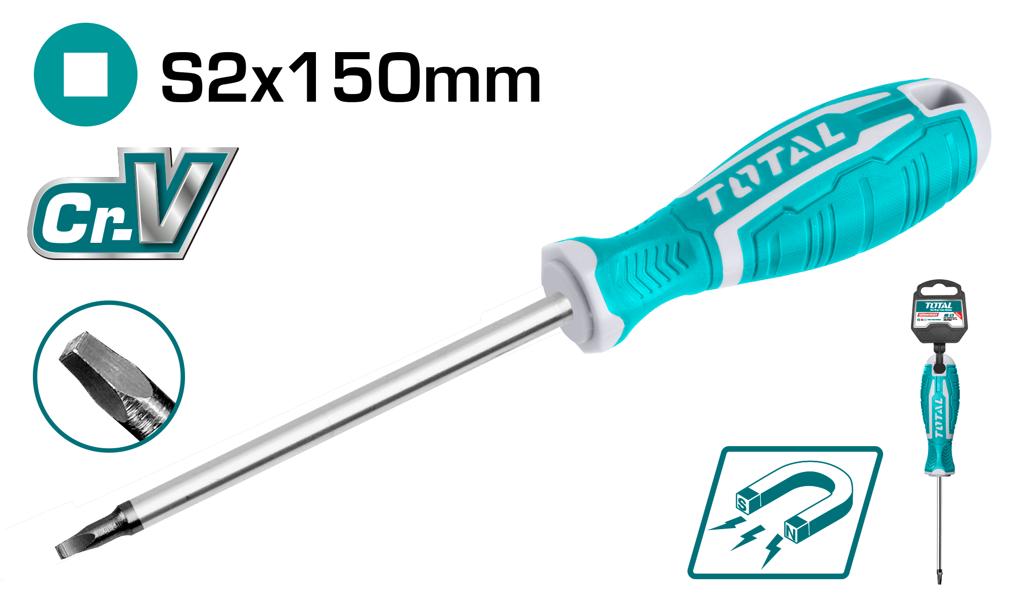 S2X6" SQUARE SCREWDRIVER