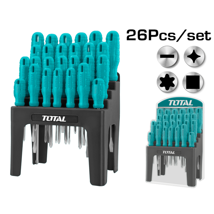 SCREWDRIVER SET 26 PCS