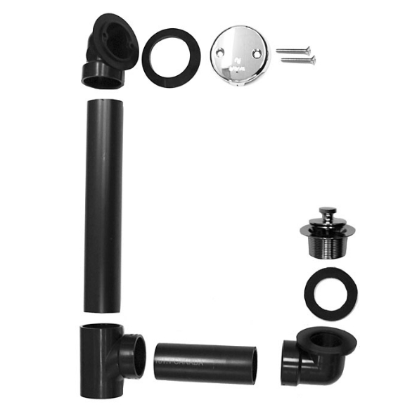 1 1/2 " ABS  KIT BATH TUB DRAIN