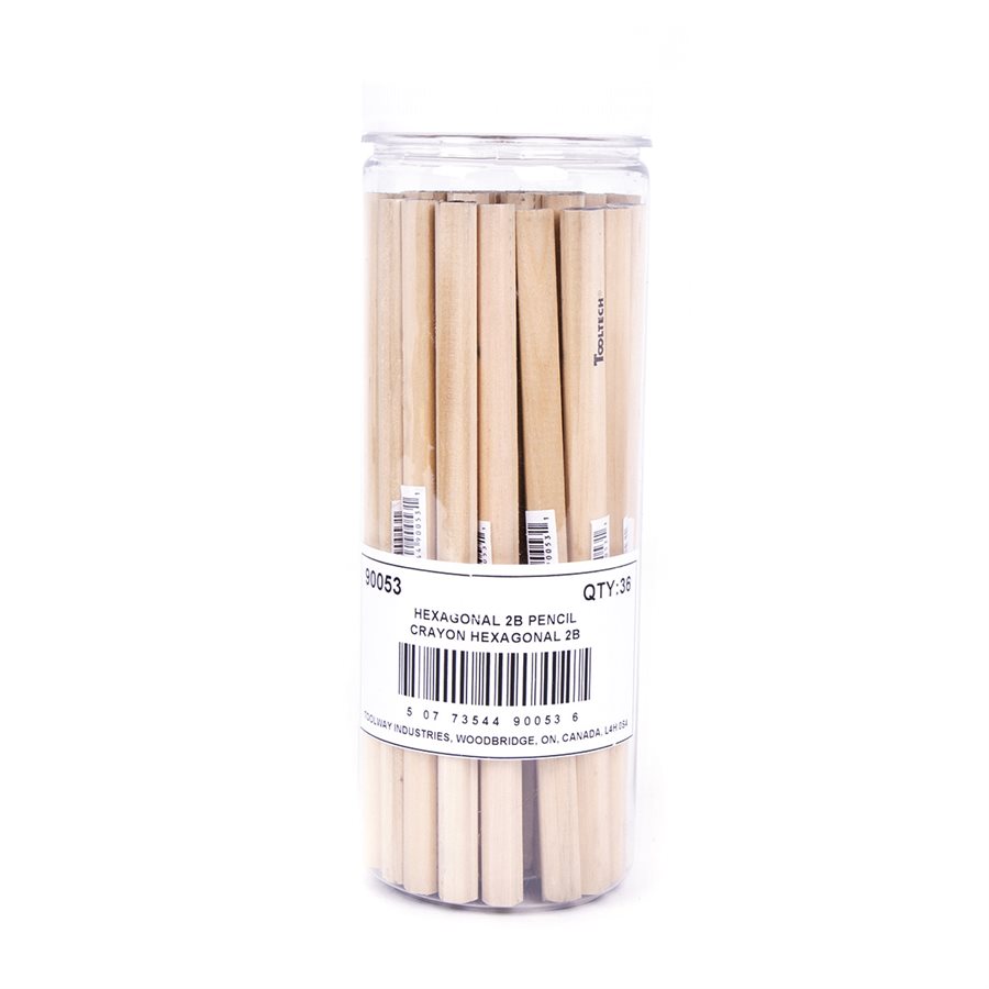 36PK CARPENTER'S PENCIL HEXAGONA