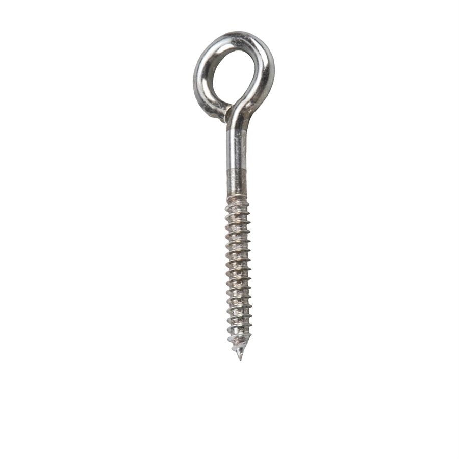 10PK EYE BOLT W/LAG THRED 5/16X4