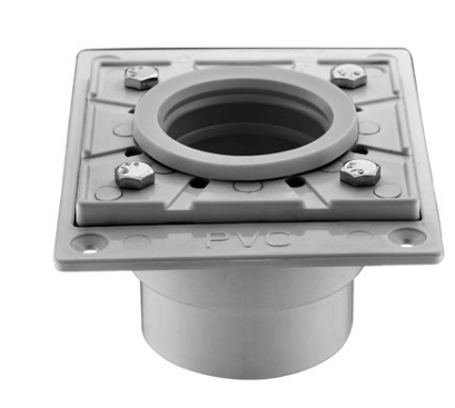 SHOWER DRAIN BASE 4 3/8X5 9/16X3