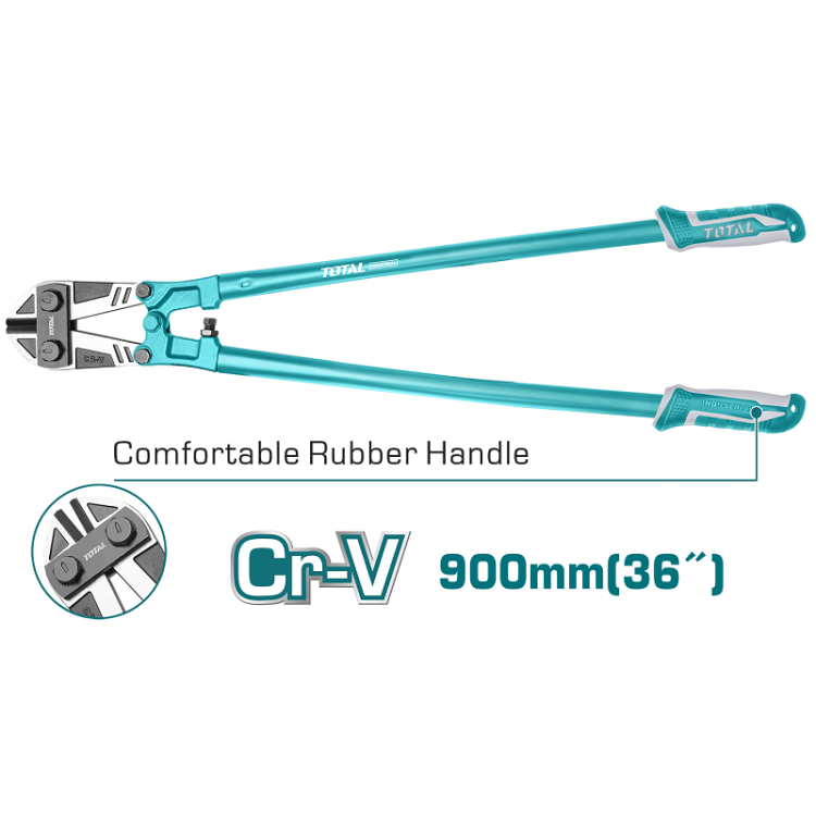 36" BOLT CUTTER (TPR HANDLE)