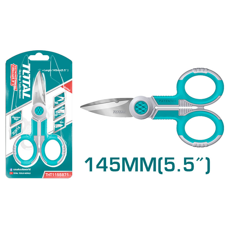 5.5" ELECTRICIAN'S SCISSORS